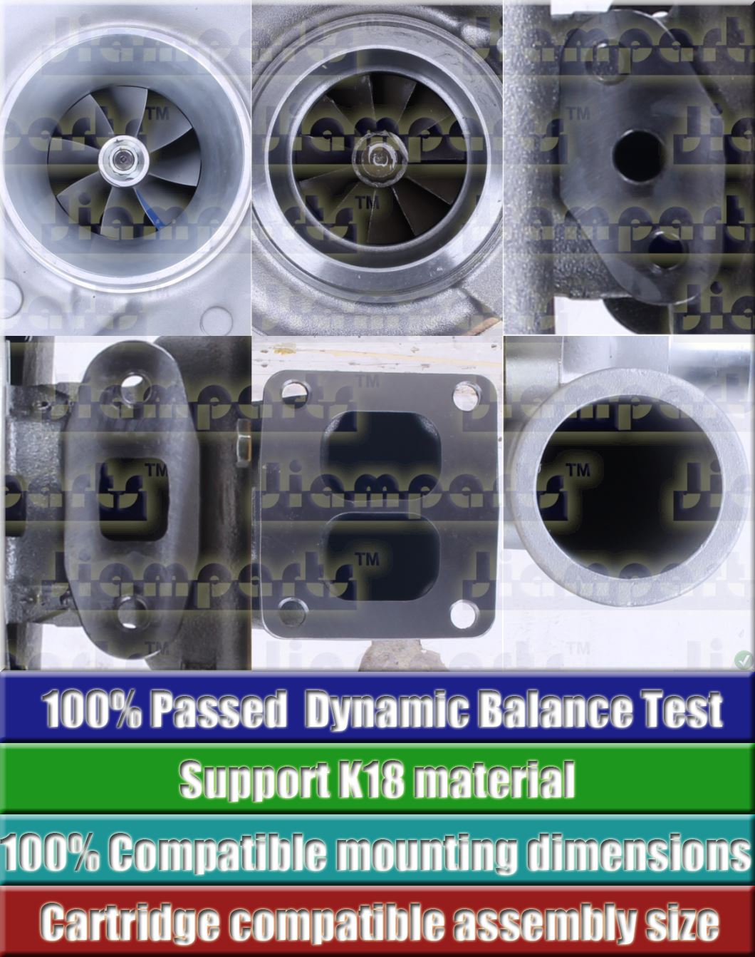 Description image:Turbocharger H2D 168824