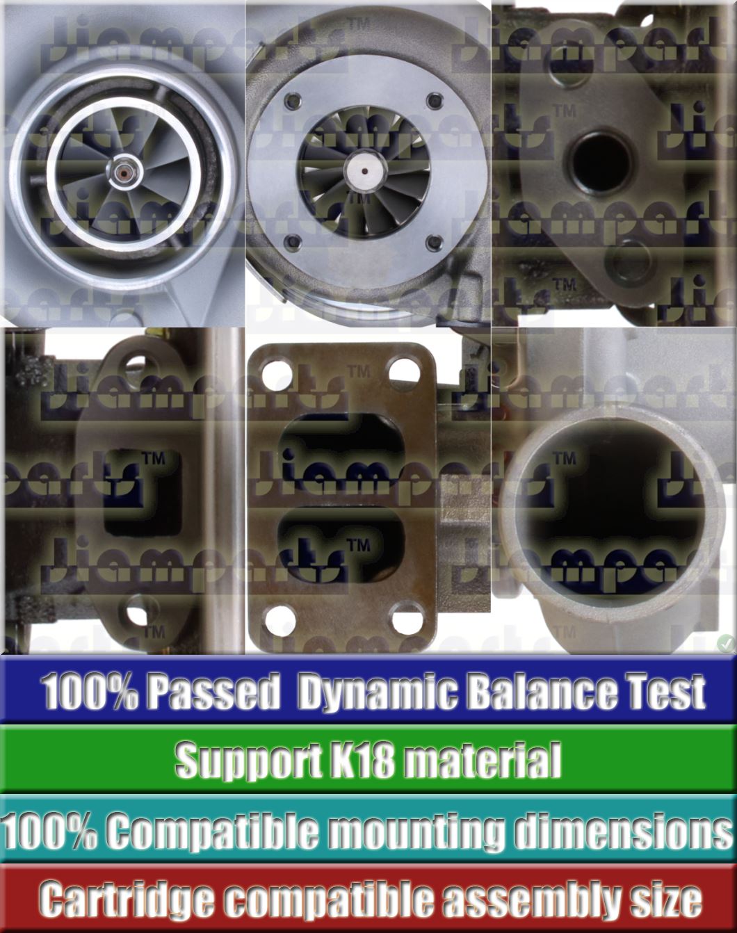 Description image:Turbocharger H1E 3526487