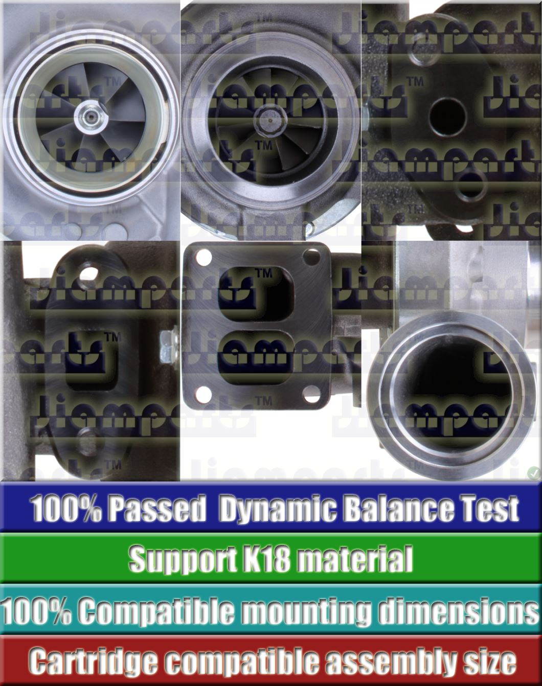 Description image:Turbocharger H2E 3528124-R