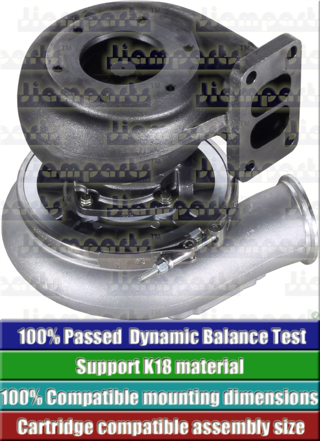 Description image:Turbocharger H1E 3530669
