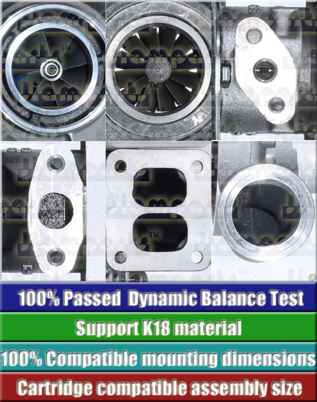 Description image:Turbocharger CUMMINS HX40_3533009