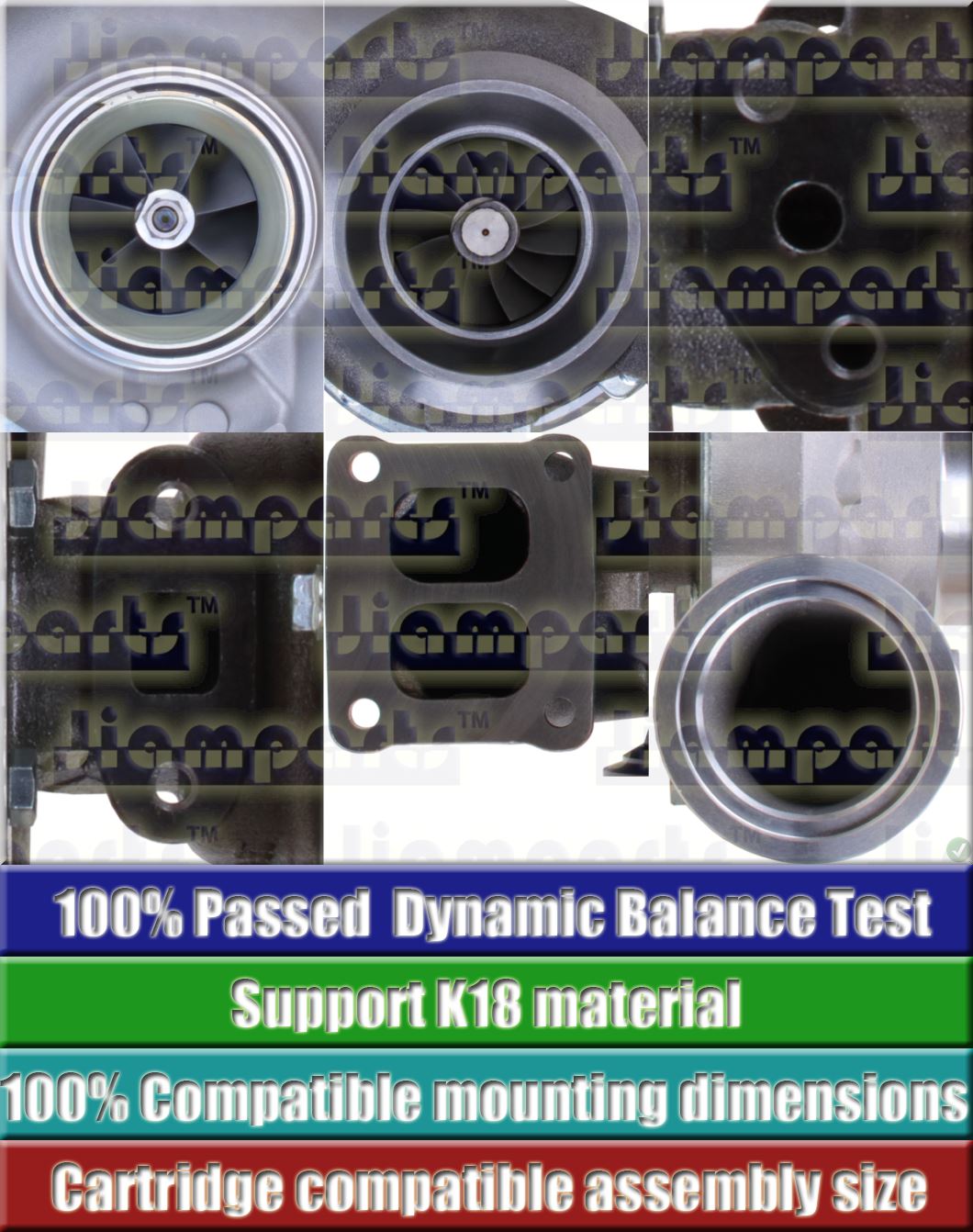 Description image:Turbocharger HX50 3533557