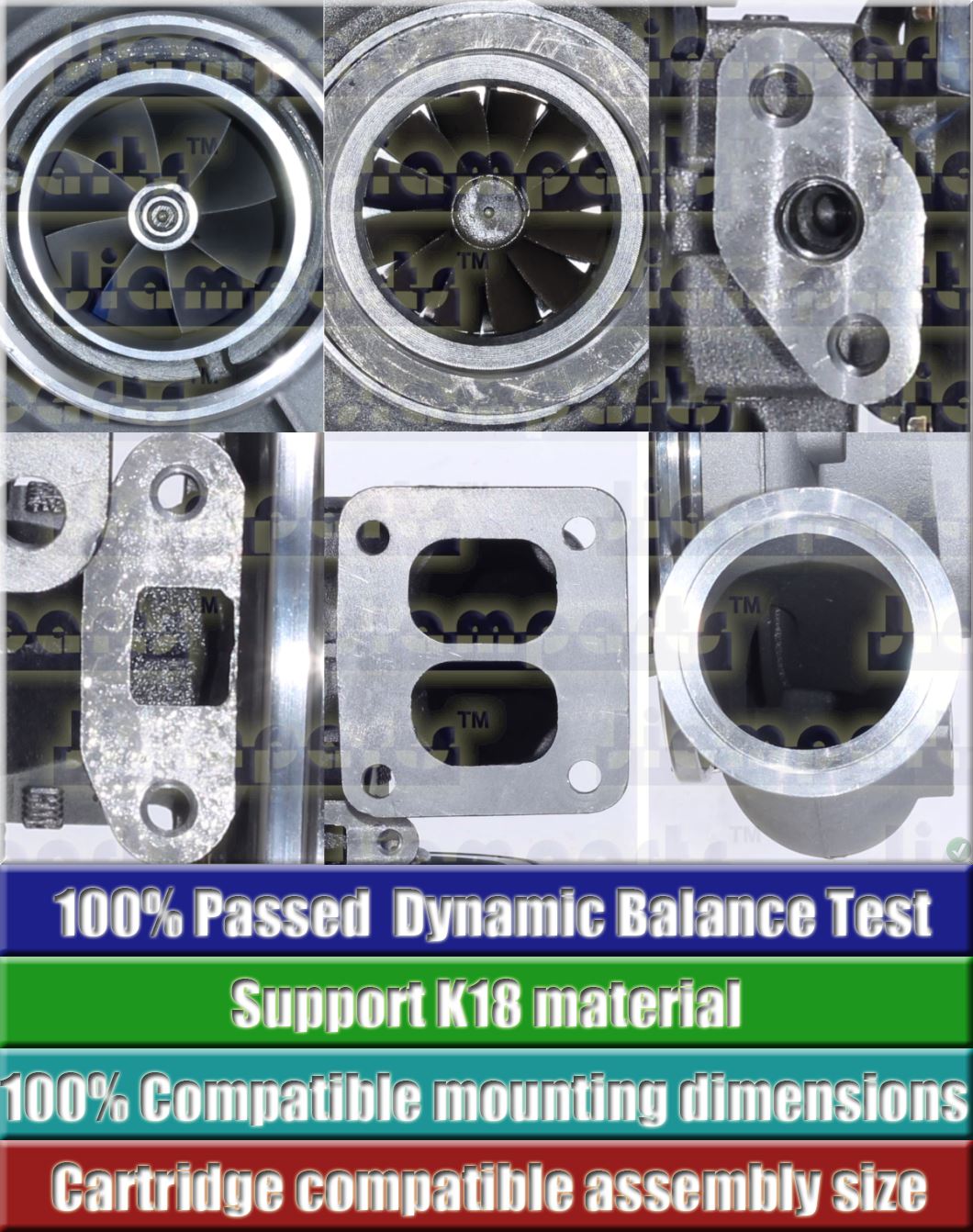 Description image:Turbocharger H1E 3535550