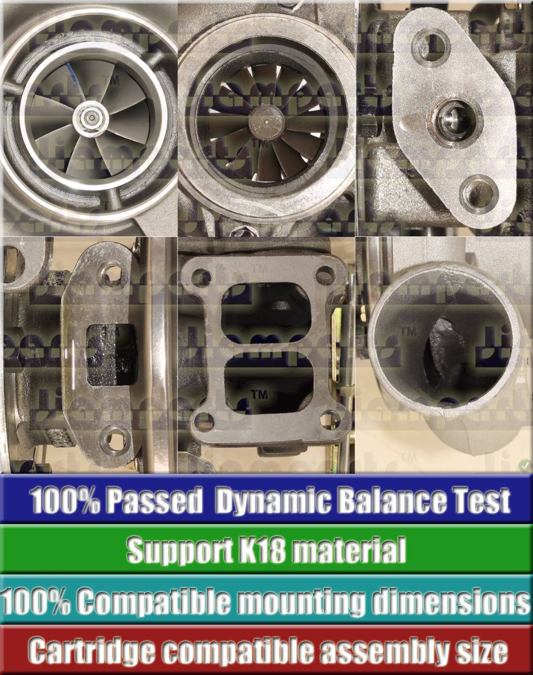 Description image:Turbocharger WH1E 3536723