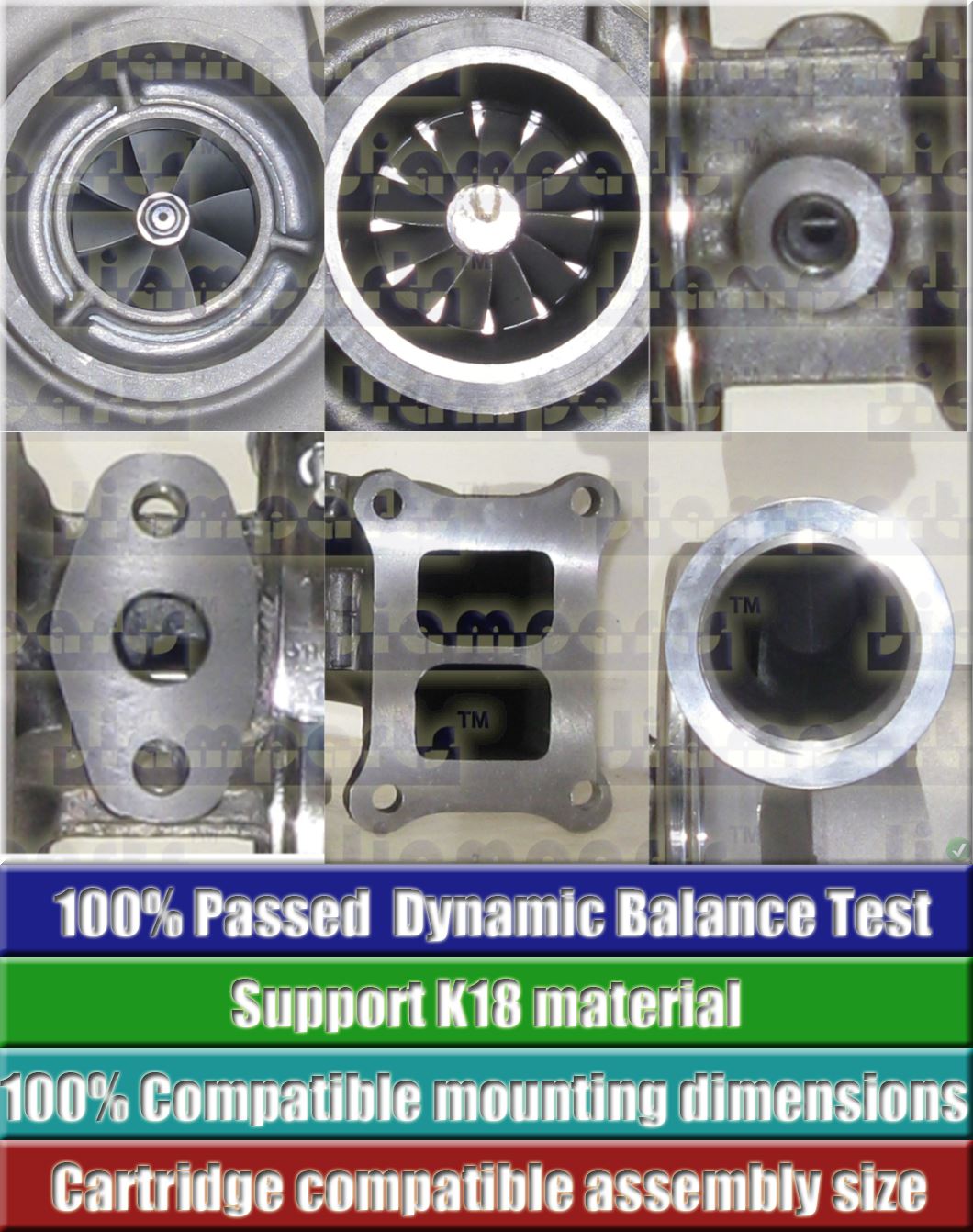 Description image:Turbocharger HT60 3536808