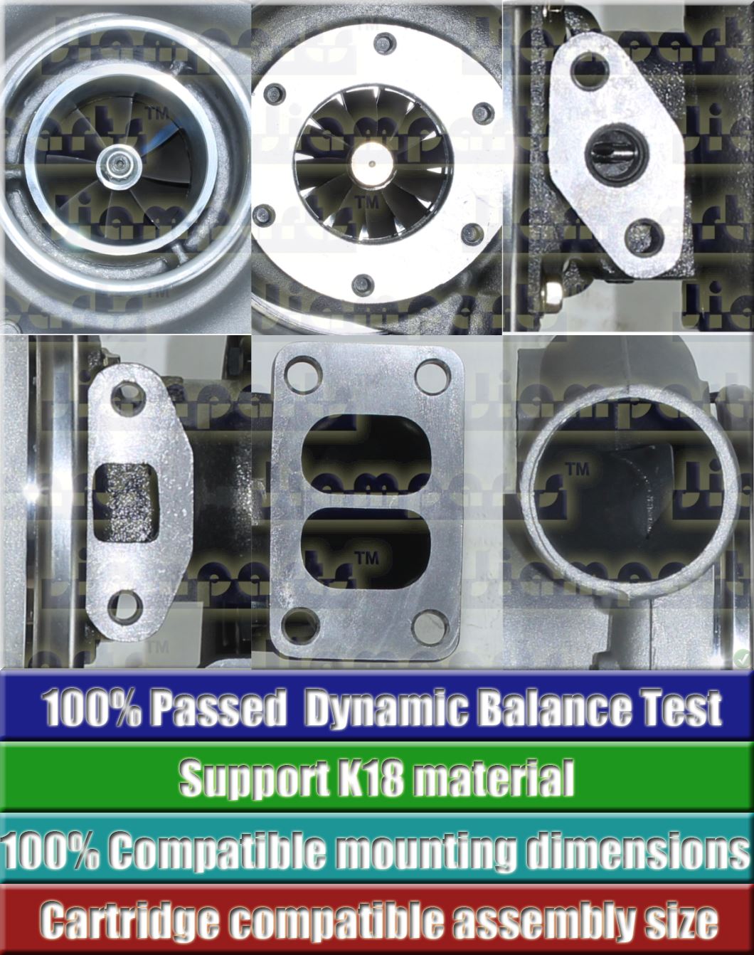 Description image:Turbocharger H1E 3537551