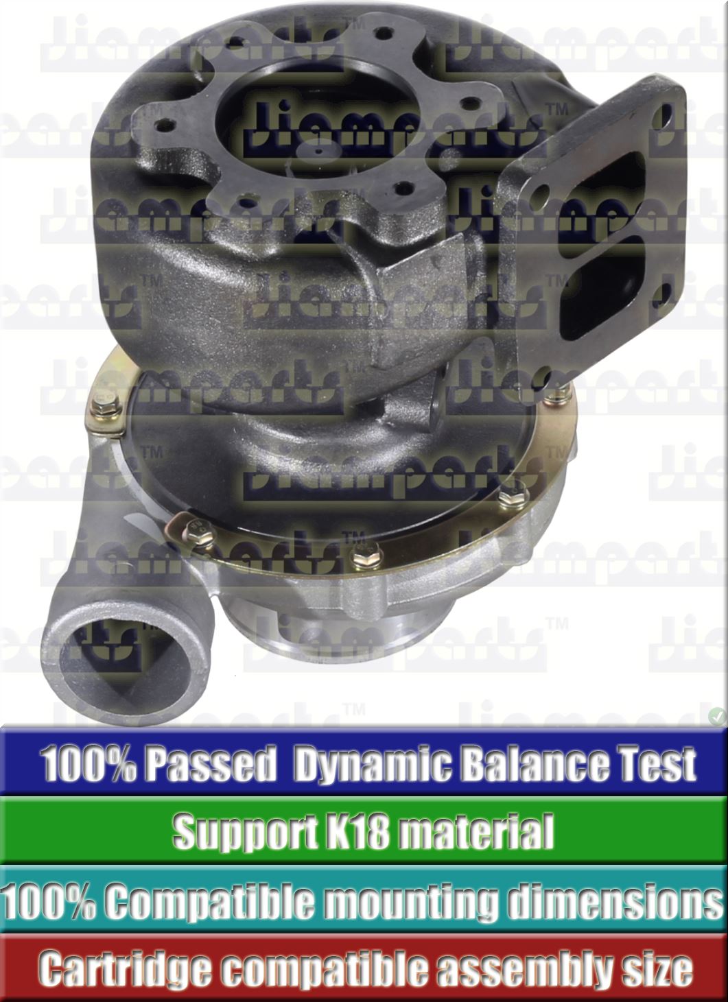 Description image:Turbocharger H2D;HX50 3537639