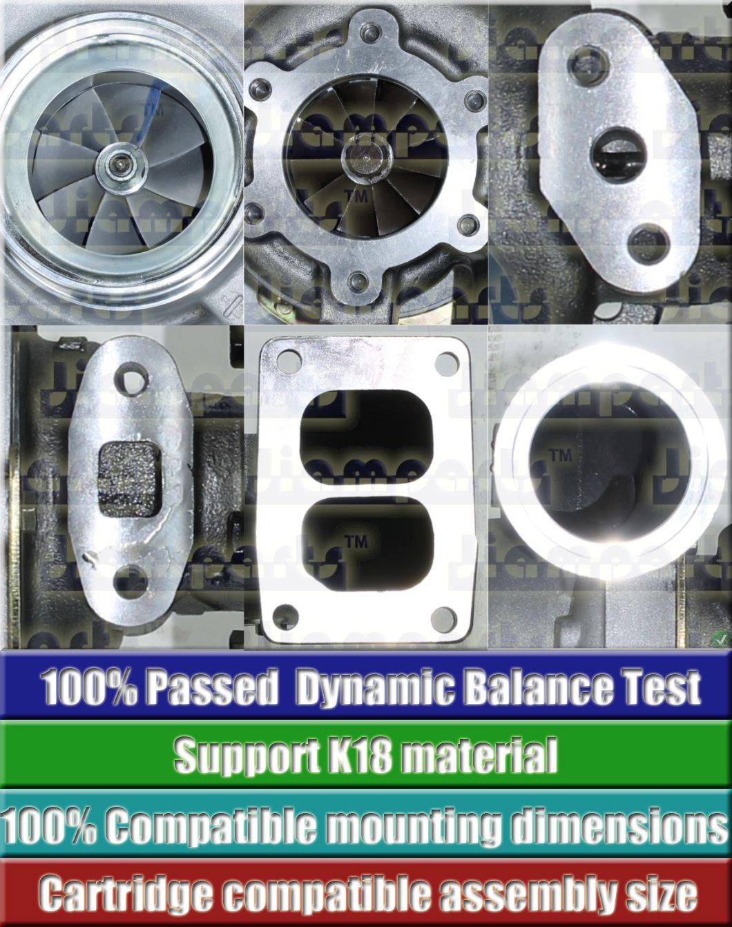 Description image:Turbocharger H2D 0E52711