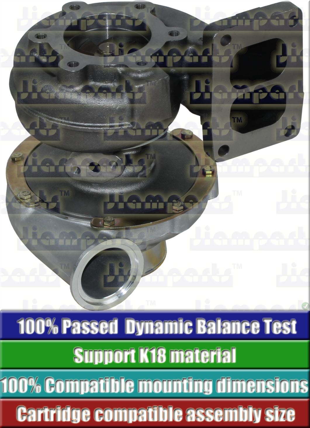 Description image:Turbocharger H2D 0E52711