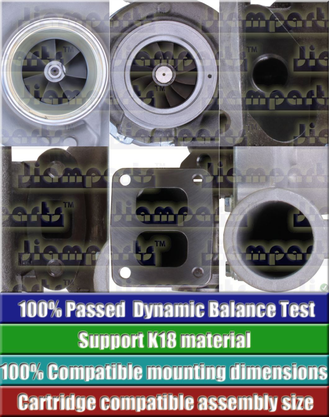 Description image:Turbocharger HX50 3538862