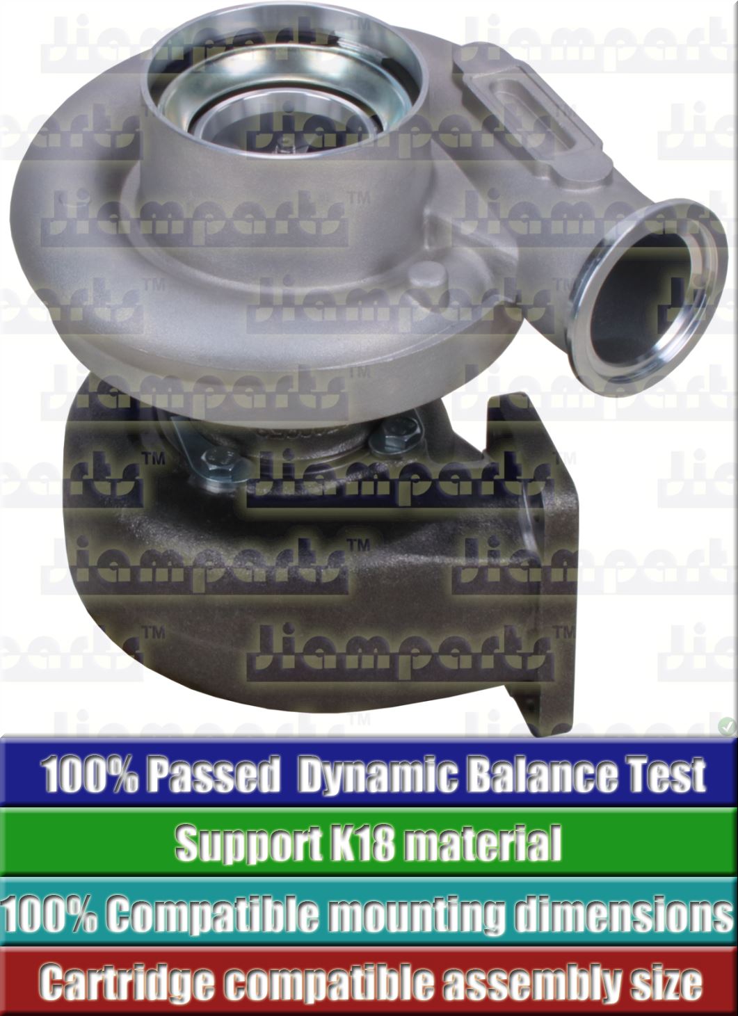 Description image:Turbocharger CUMMINS HX35_3590092