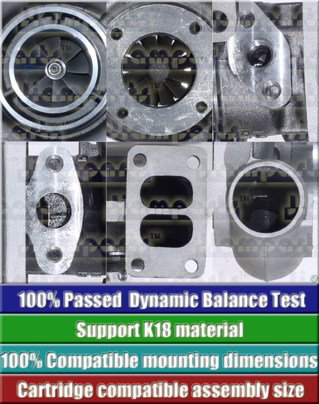 Description image:Turbocharger HX40 5109100-7585