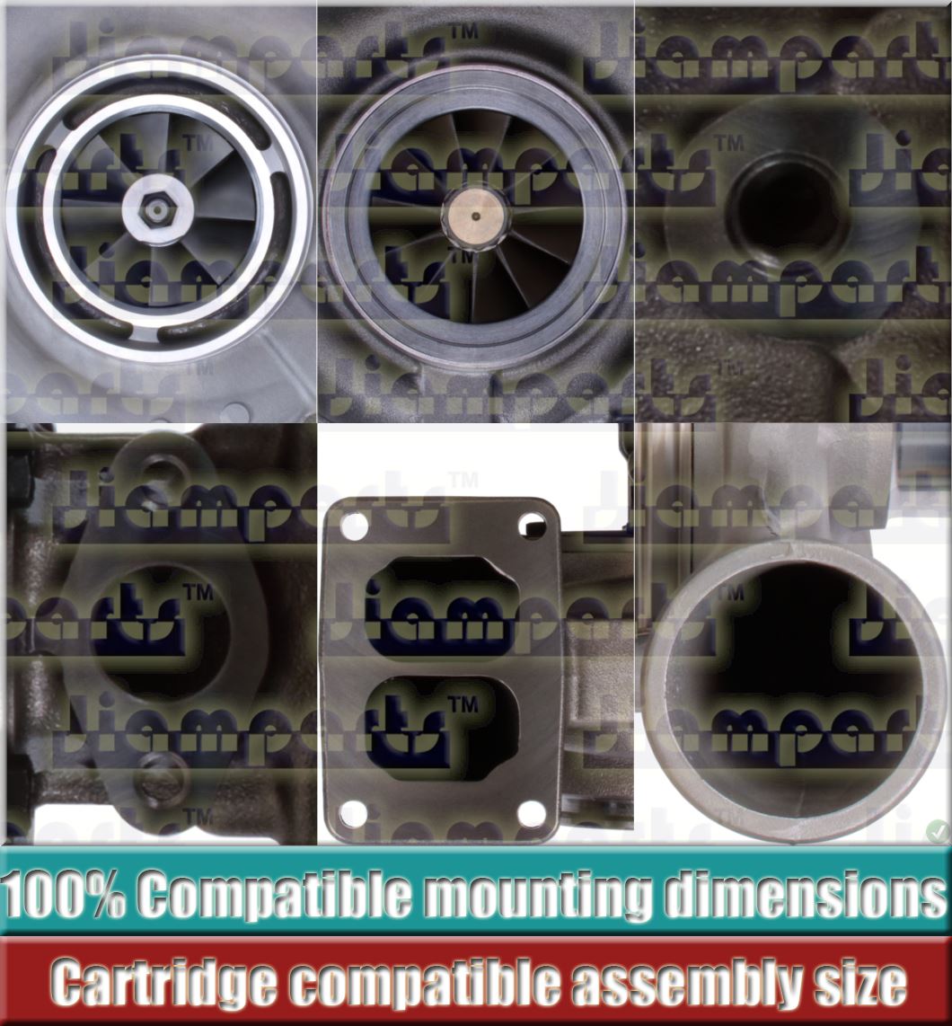 Description image:Turbocharger HX80 3594119