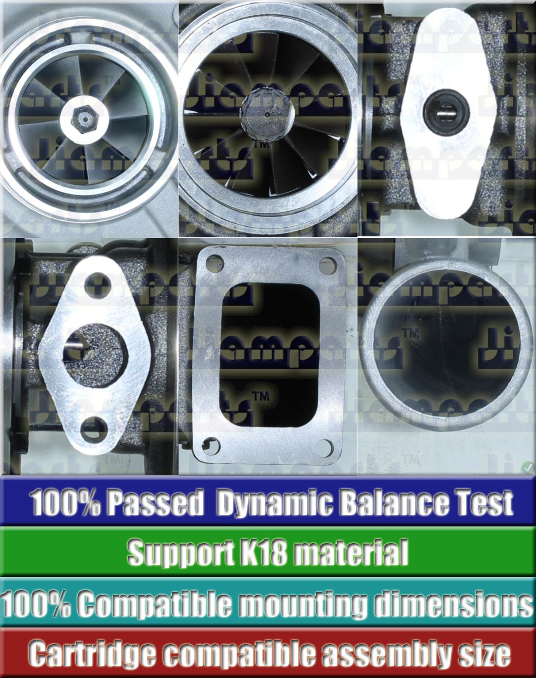 Description image:Turbocharger HX80 3804811