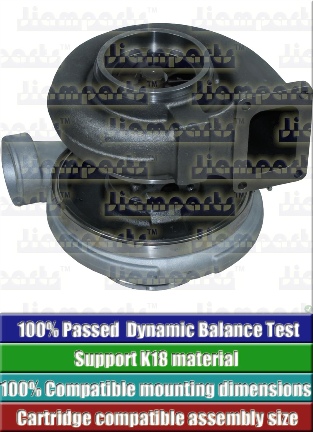 Description image:Turbocharger HX80 3804811