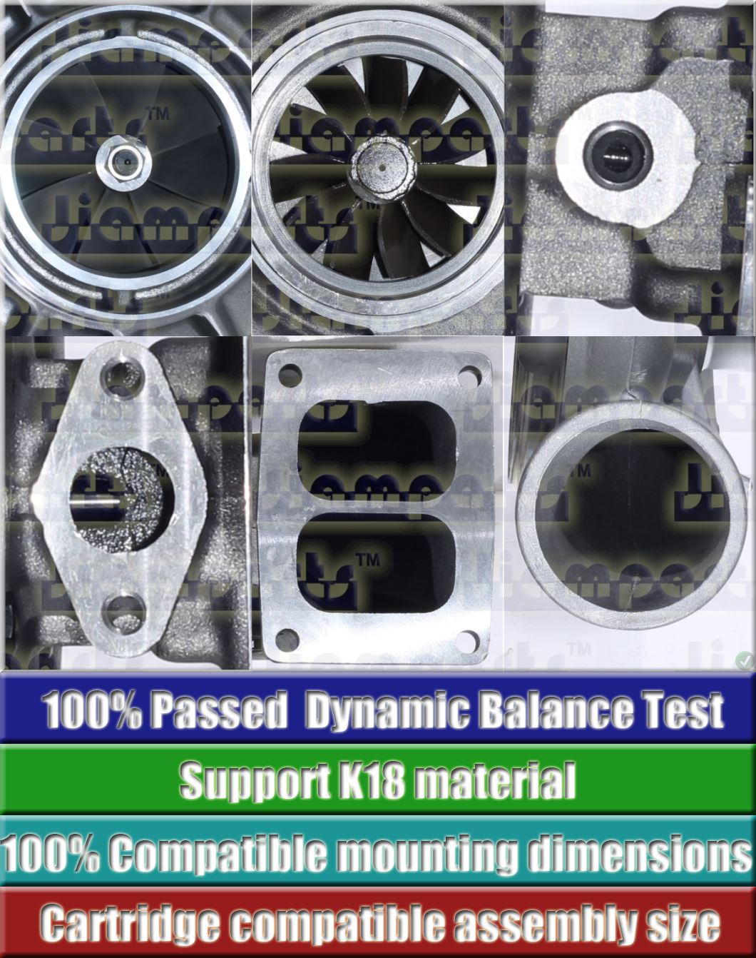 Description image:Turbocharger HX80 3594163