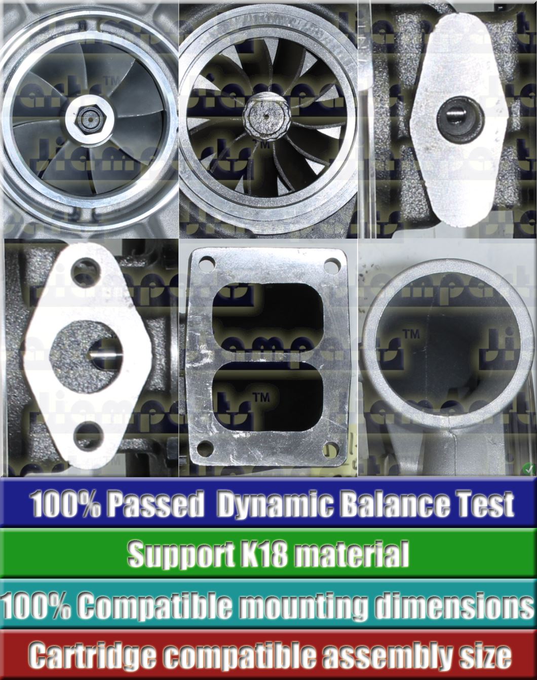 Description image:Turbocharger HX80 3804863