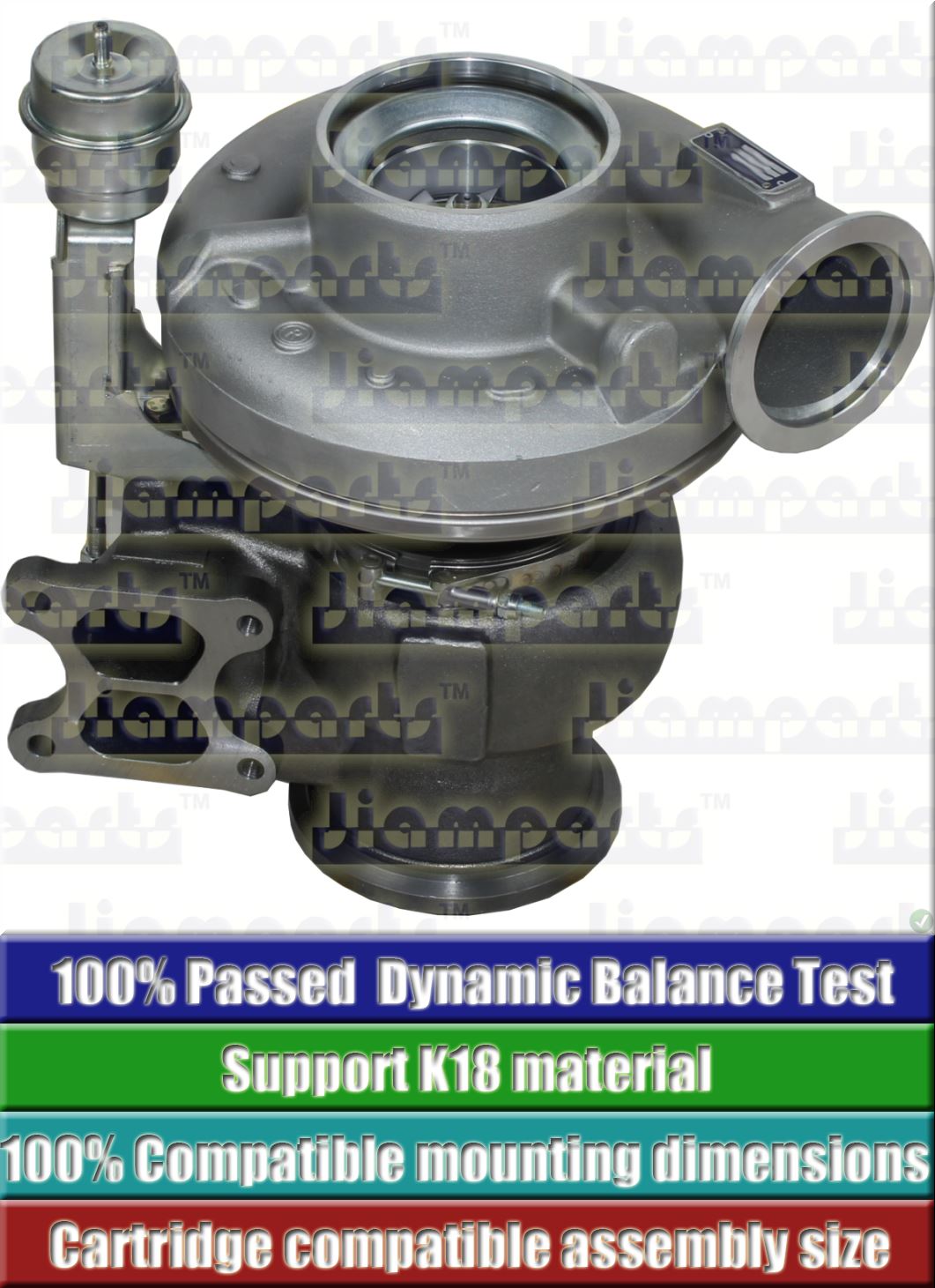 Description image:Turbocharger HE600WG;HX60W 3594763
