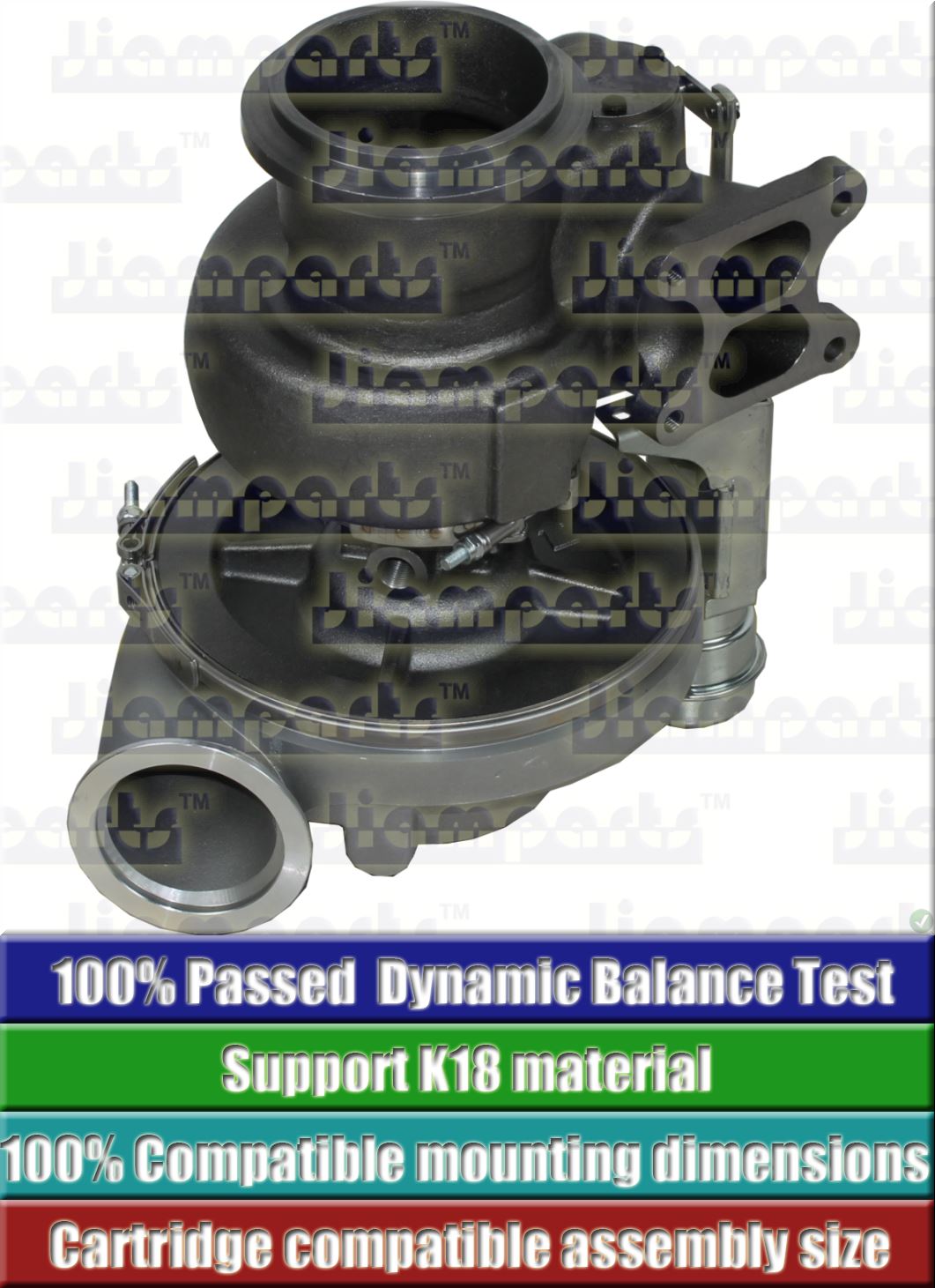 Description image:Turbocharger HE600WG;HX60W 3594763
