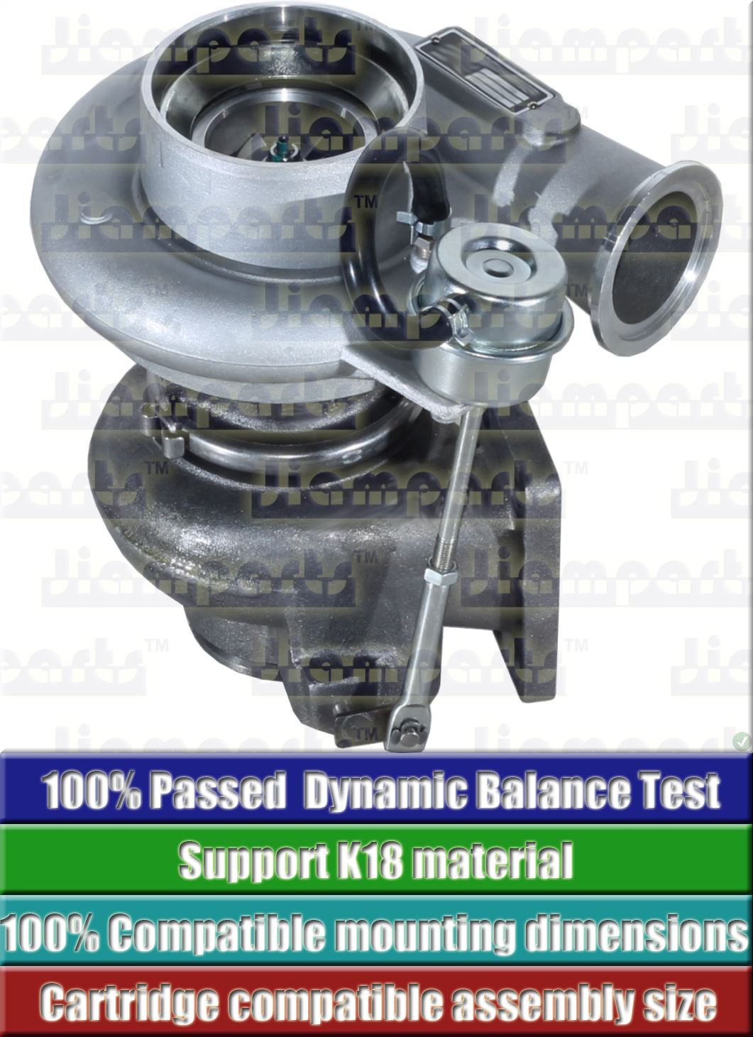 Description image:Turbocharger HY35W 3595654