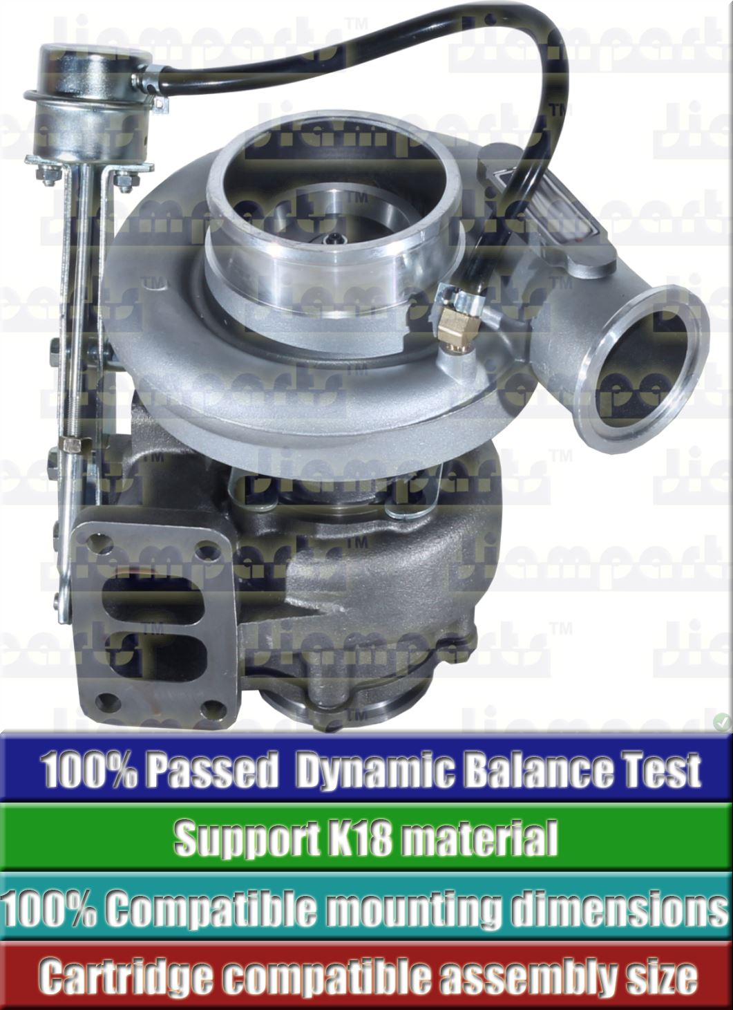 Description image:Turbocharger HX35W 3596126