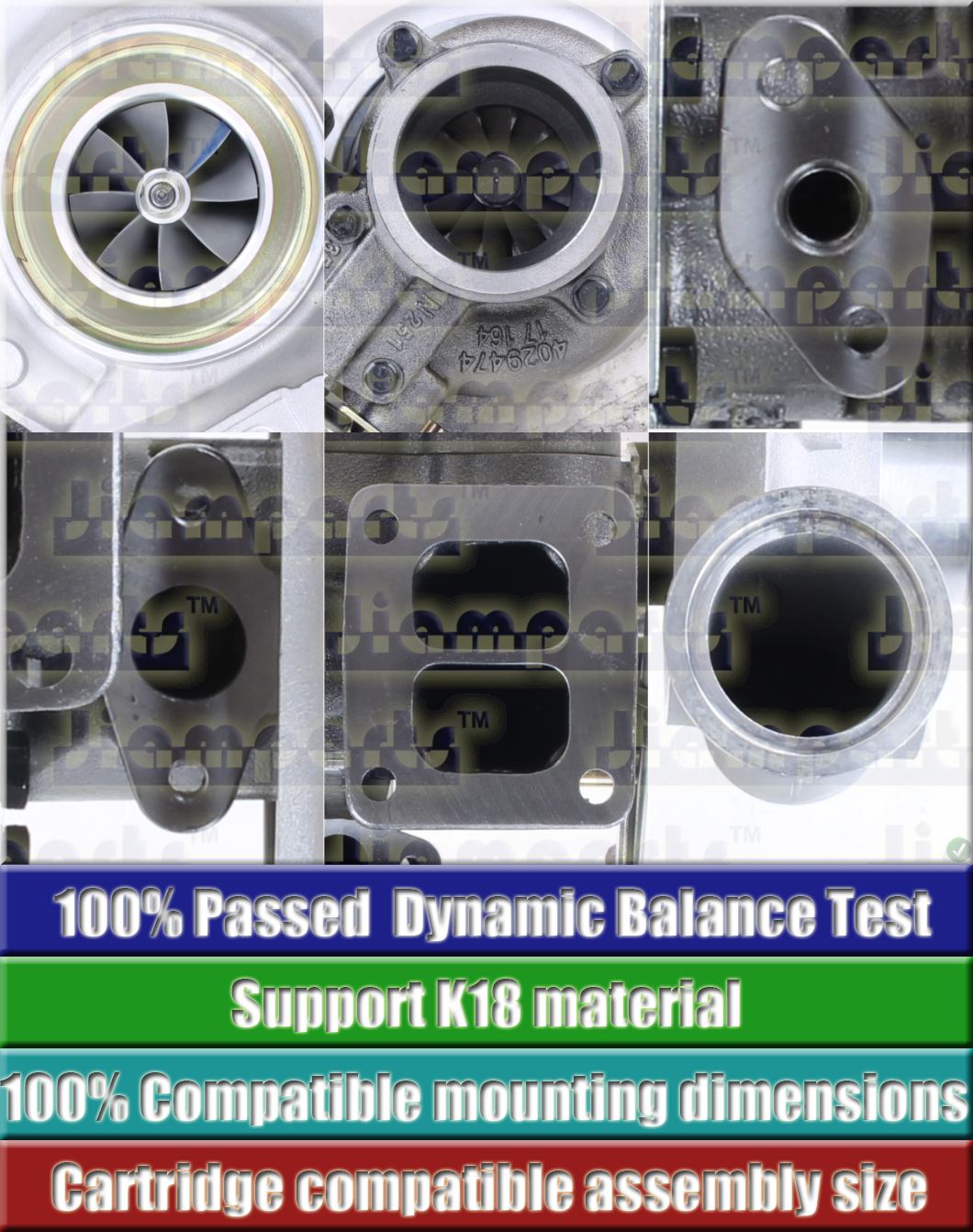 Description image:Turbocharger HX40W 3598263