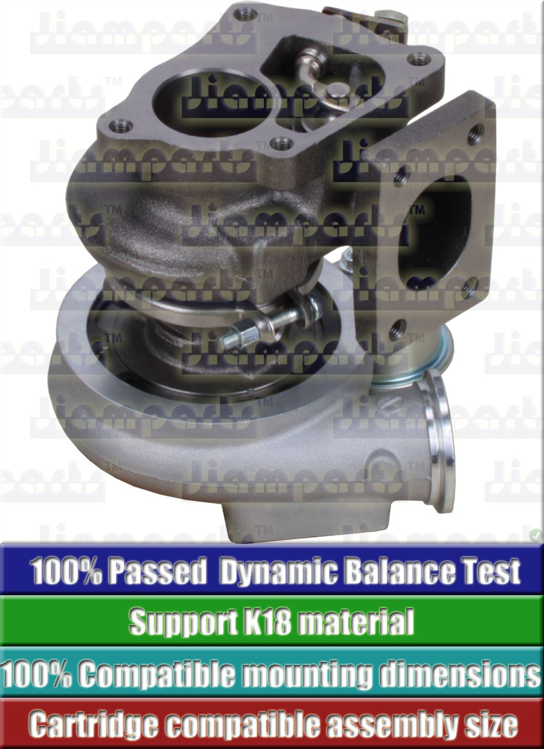 Description image:Turbocharger HE211W 3767993