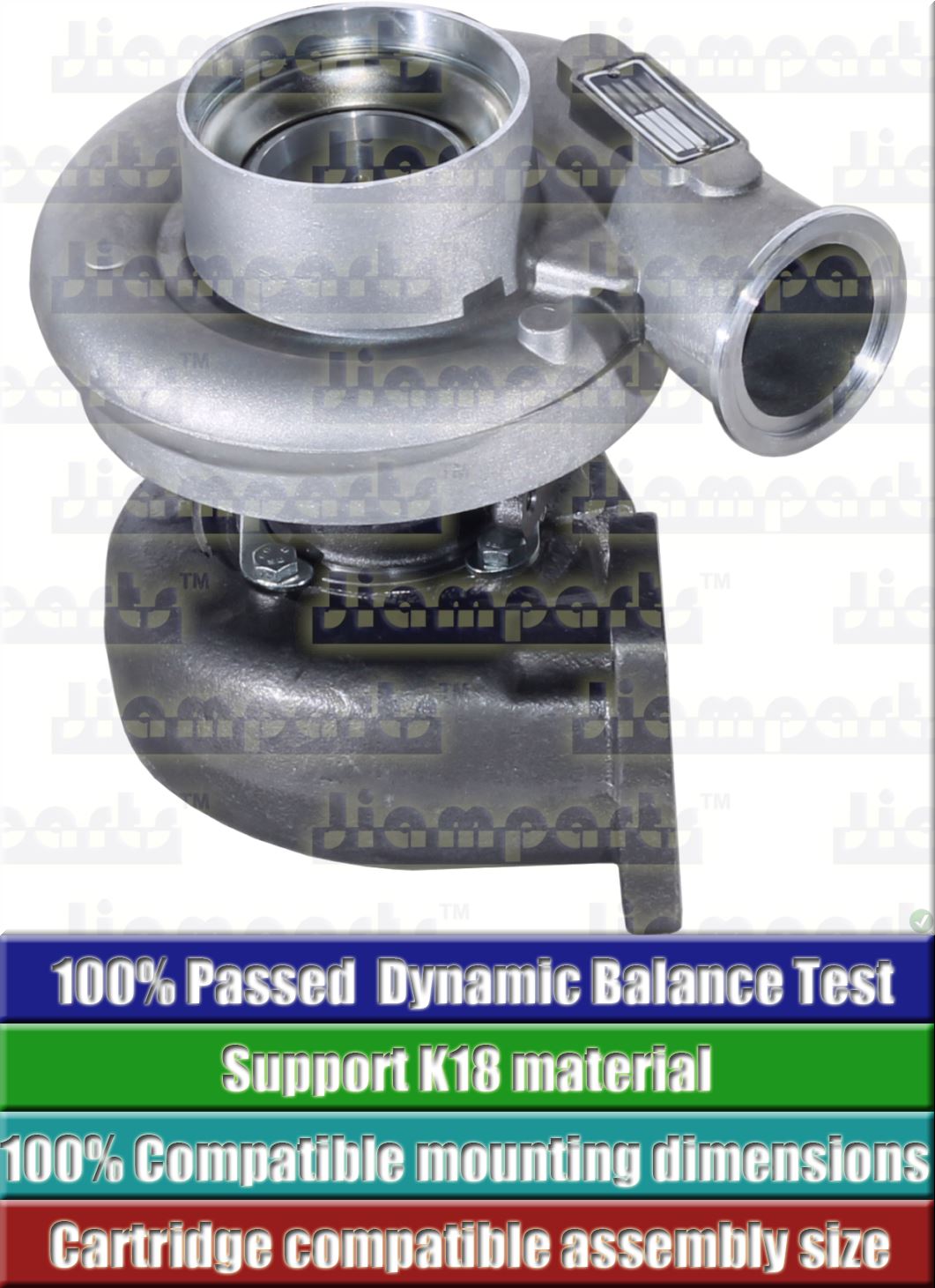 Description image:Turbocharger IVECO HX35_504087676