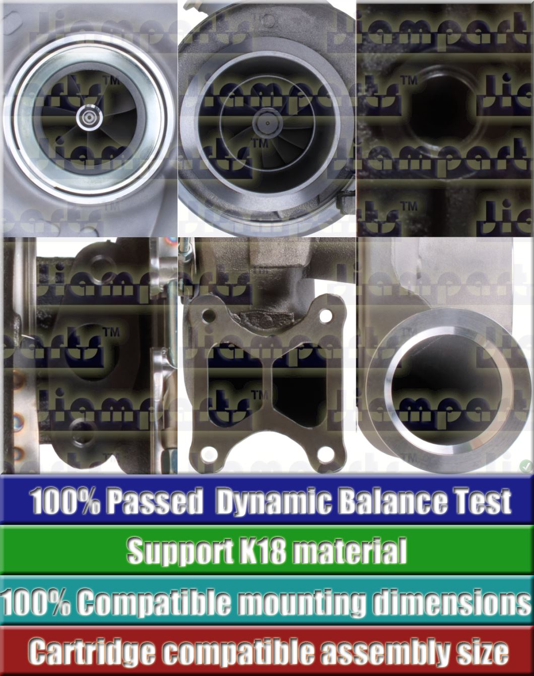 Description image:Turbocharger HX55 4089754