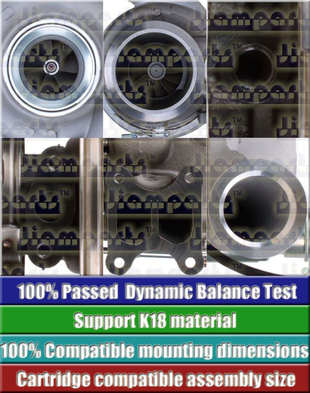 Description image:Turbocharger HX55W 4037480-T