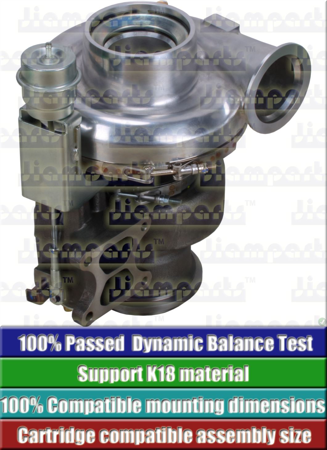 Description image:Turbocharger CUMMINS HE600WG_4043620-G