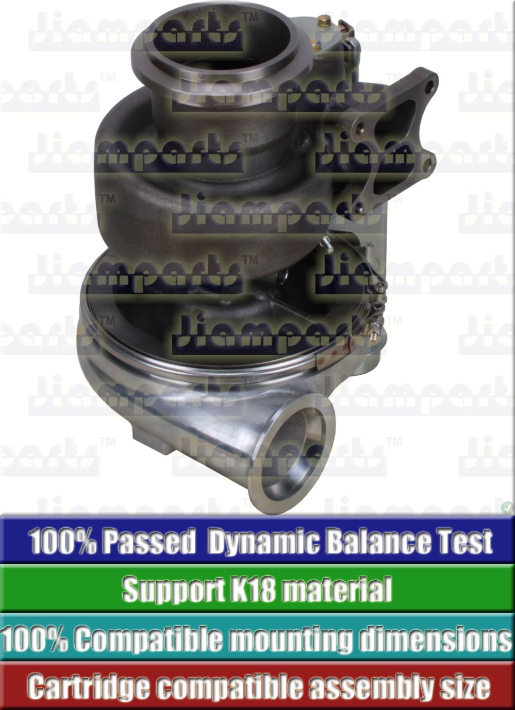 Description image:Turbocharger CUMMINS HE600WG_4043620-G