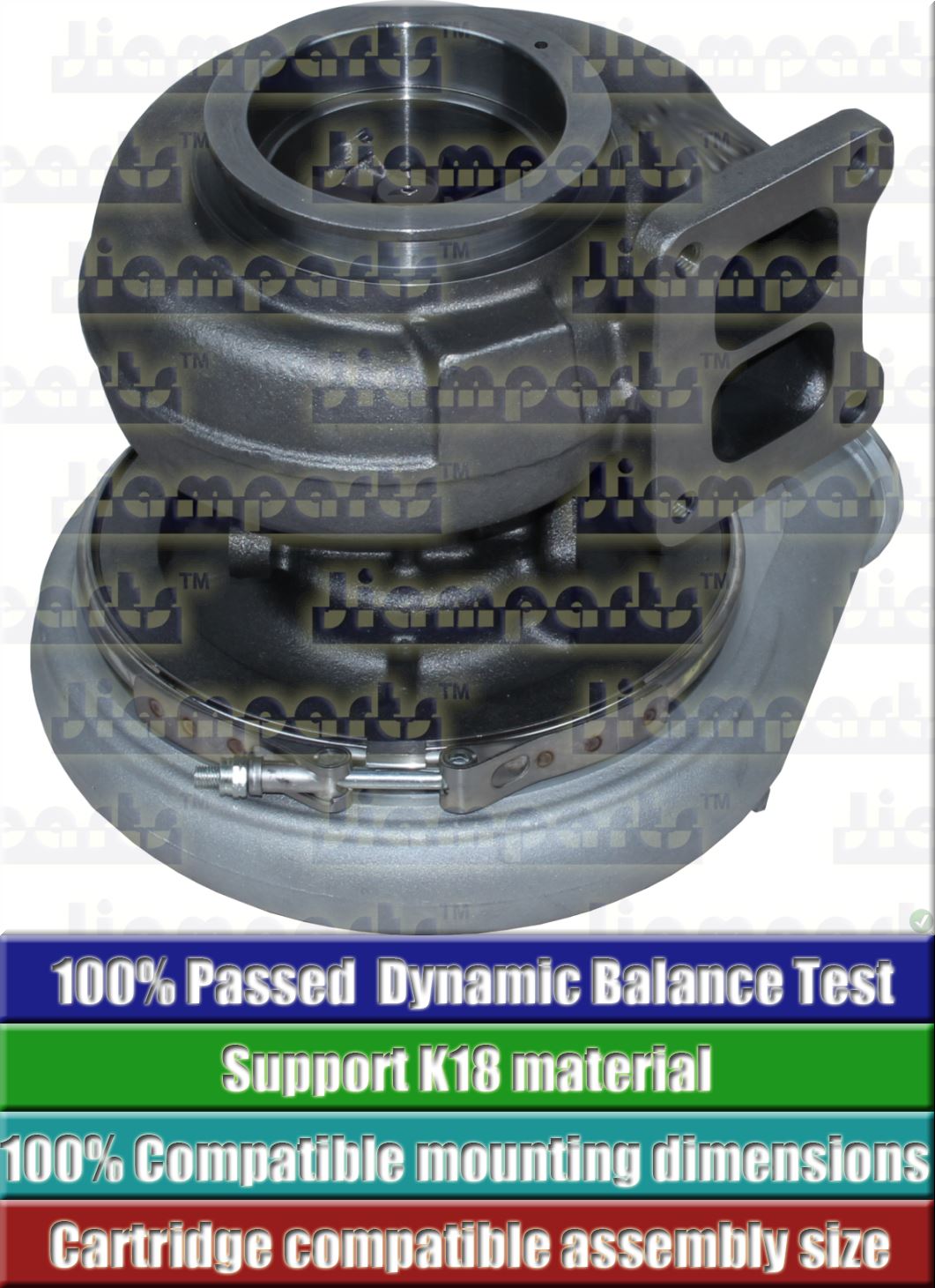 Description image:Turbocharger HX55 4044950