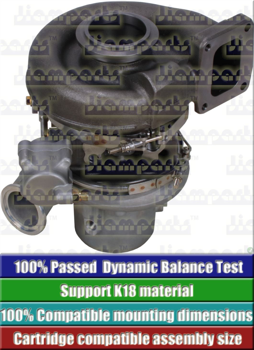 Description image:Turbocharger HE431V 4045933-G