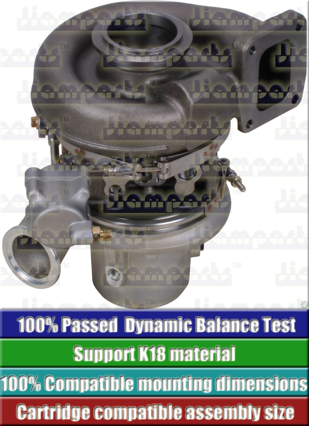 Description image:Turbocharger HE431V 4045933-R
