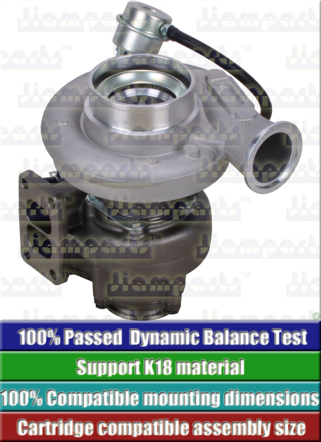 Description image:Turbocharger CUMMINS HX35W_4050267