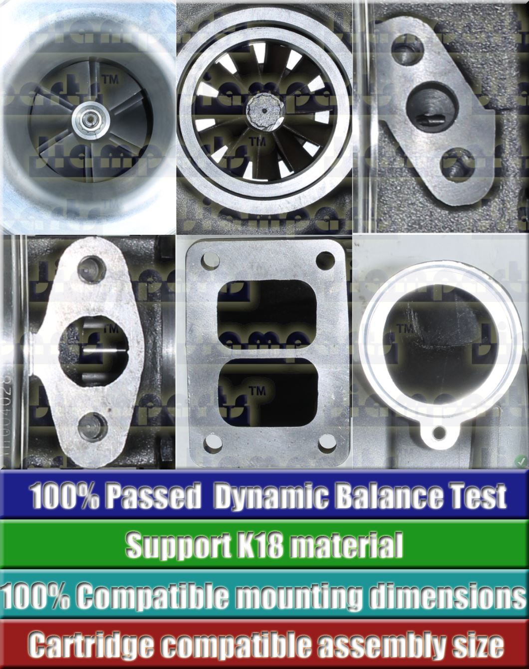 Description image:Turbocharger T1224 407640-2