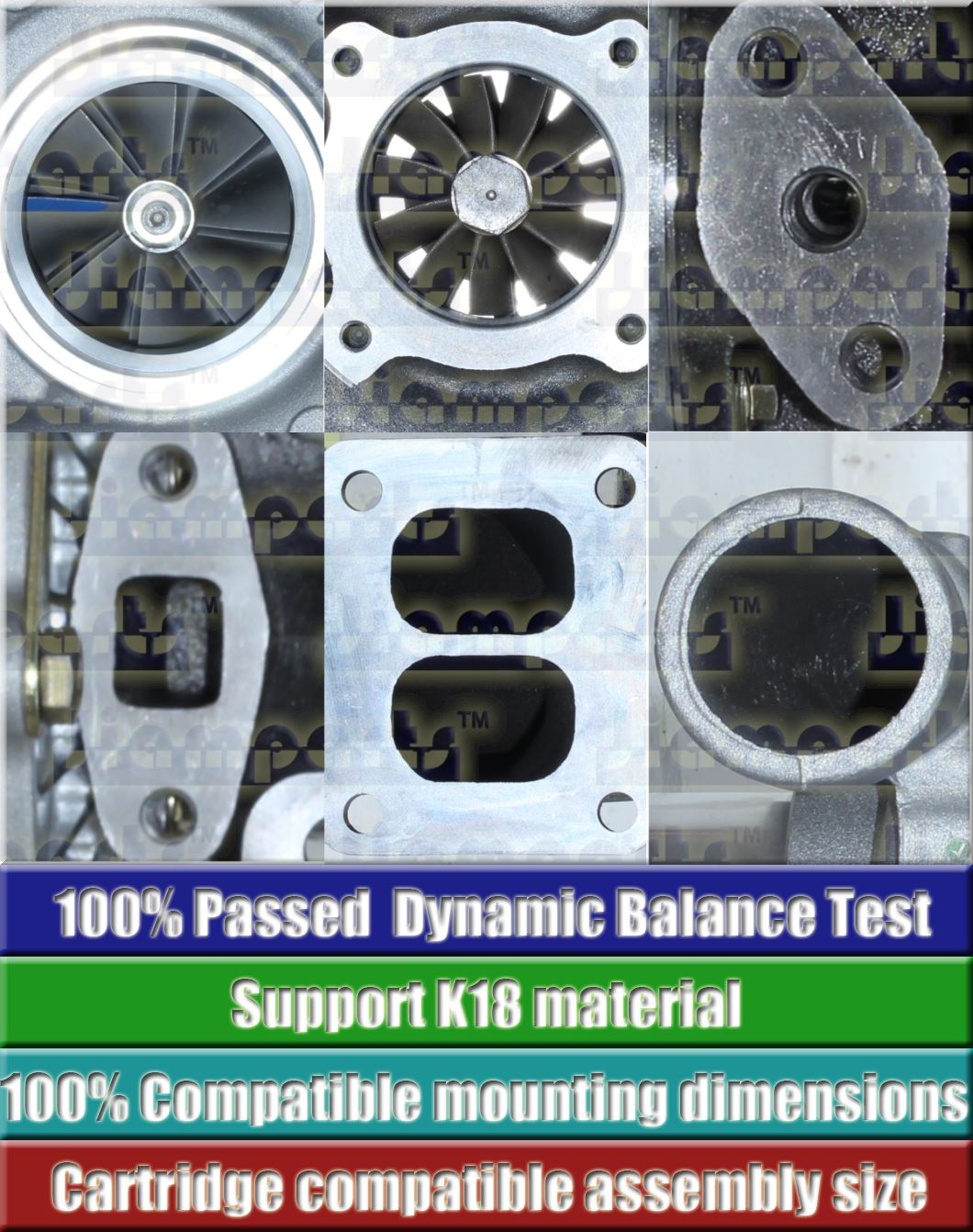 Description image:Turbocharger TO4B39 5 000 790 860