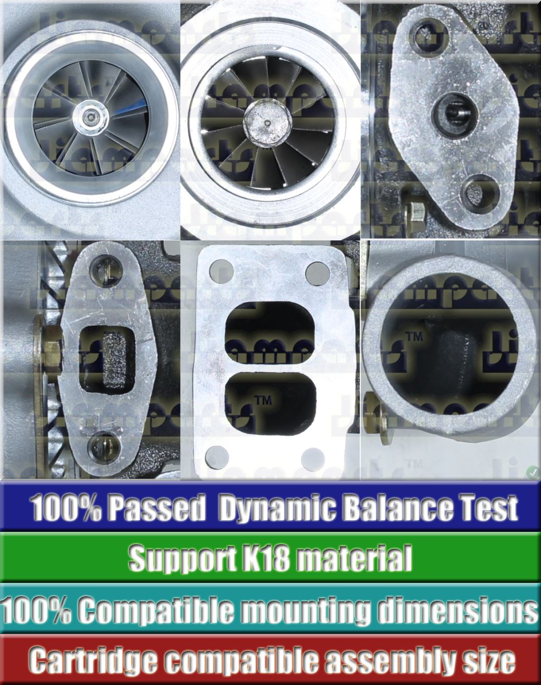 Description image:Turbocharger TO4B15 409250-0001