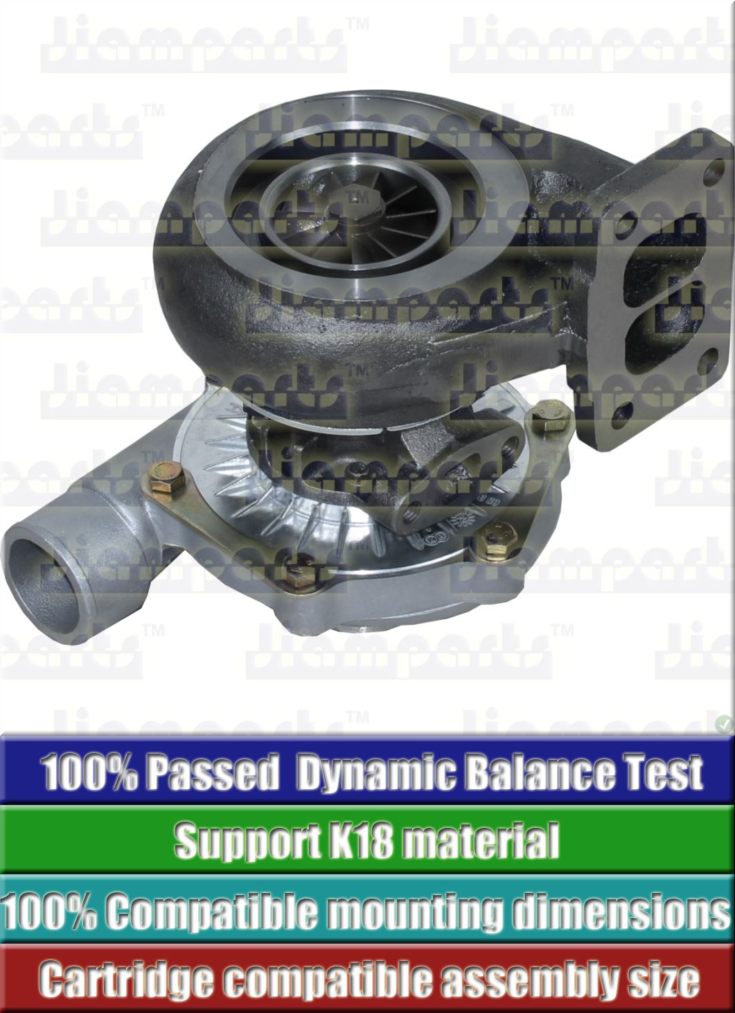 Description image:Turbocharger TO4B15 409250-0001