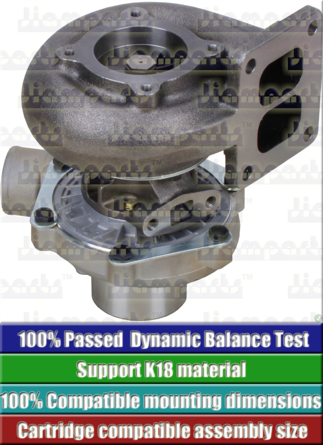 Description image:Turbocharger TO4B28 409860-0004-T