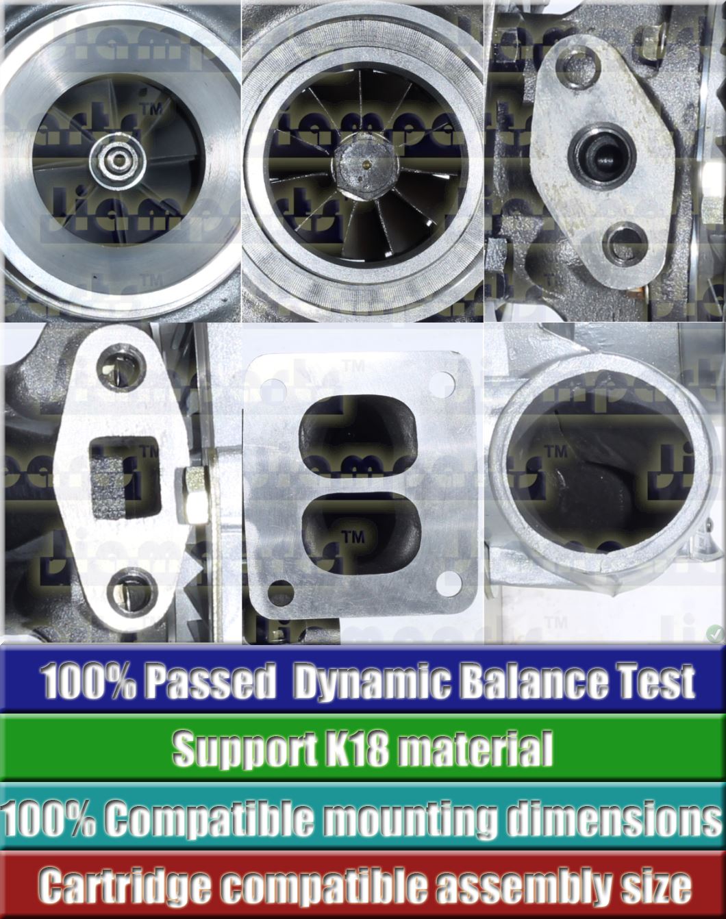 Description image:Turbocharger TO4B32 409940-0007