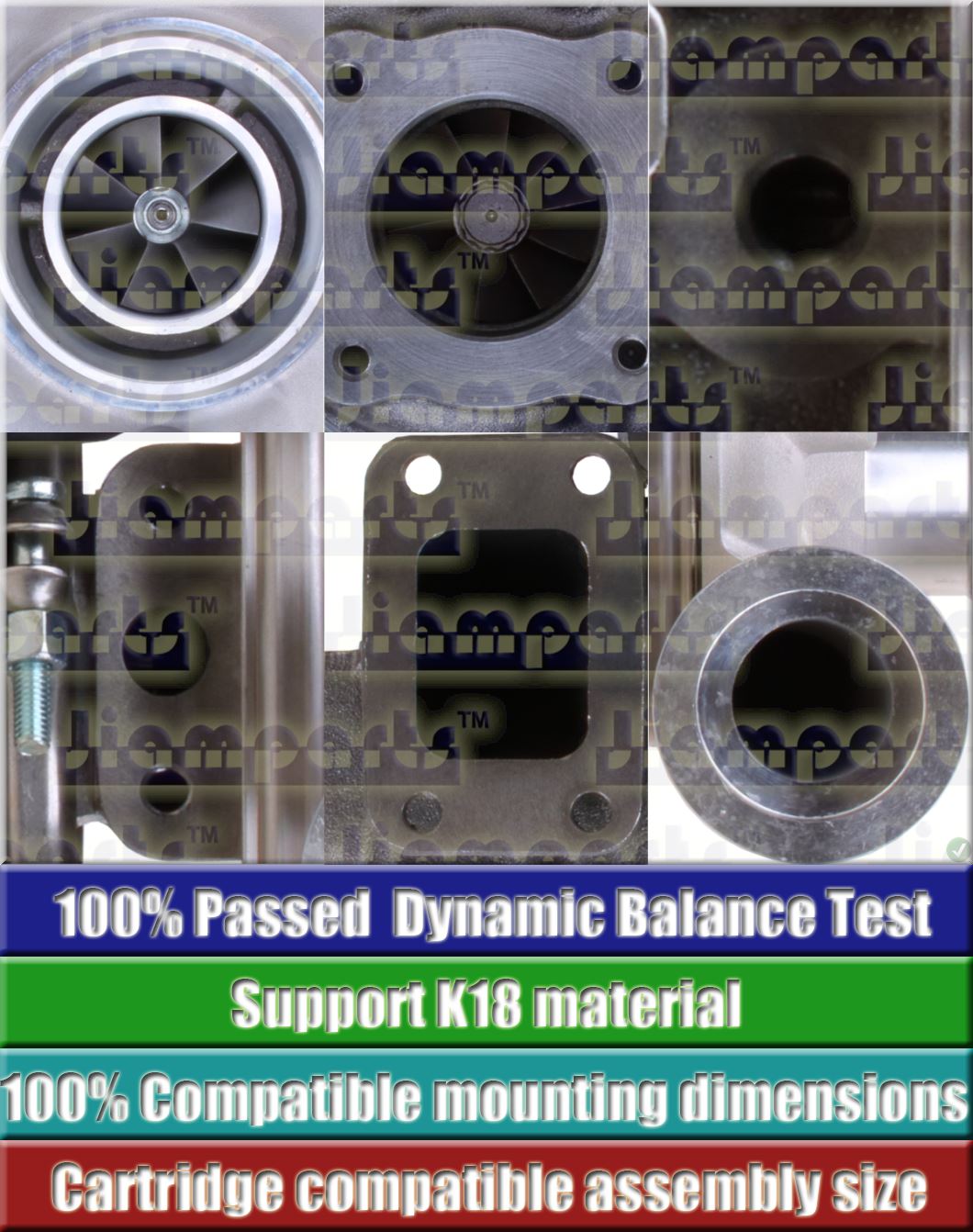 Description image:Turbocharger B1 4298844