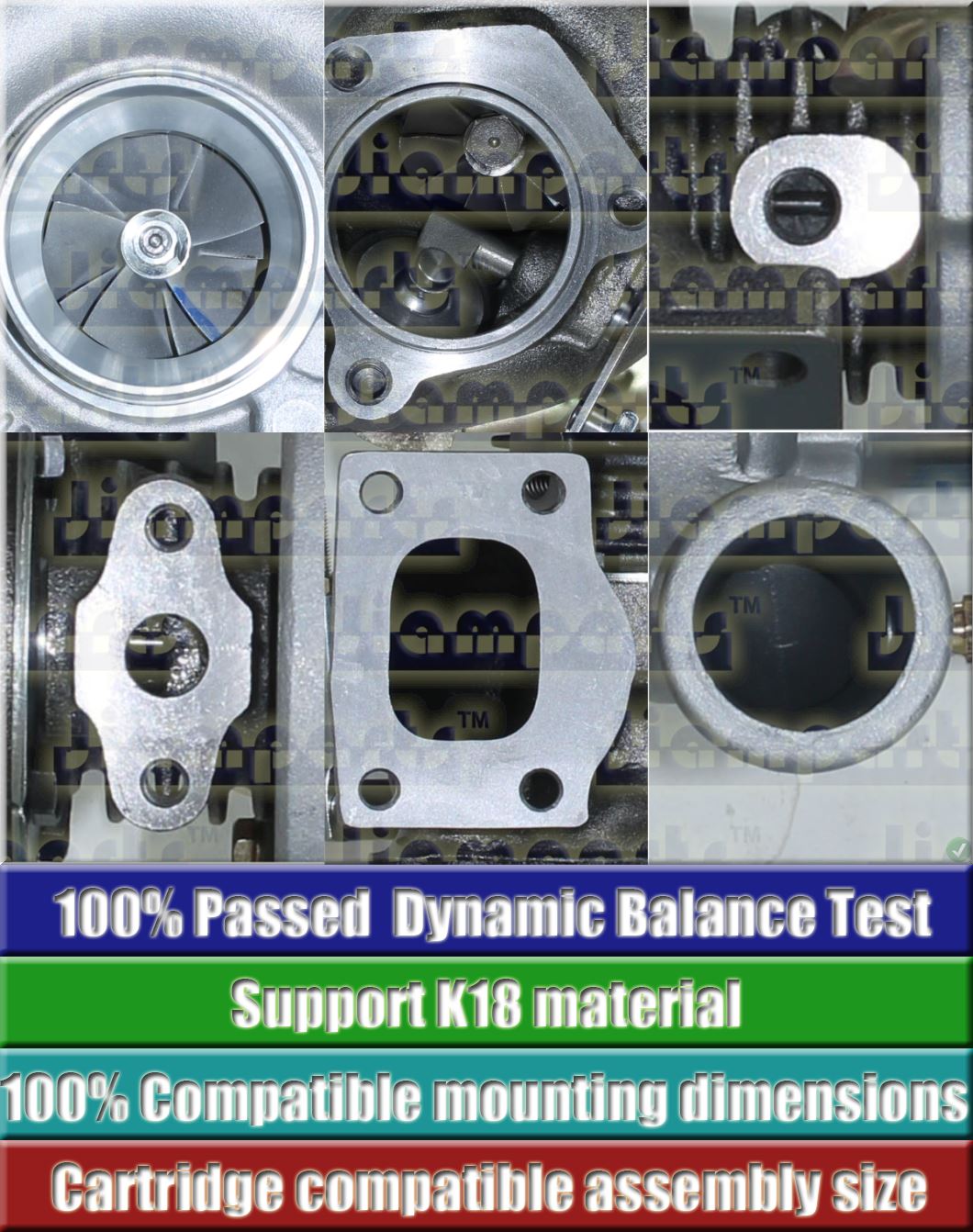 Description image:Turbocharger TB25 452065-3