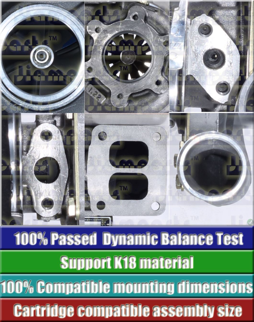 Description image:Turbocharger TA45 452075-0001