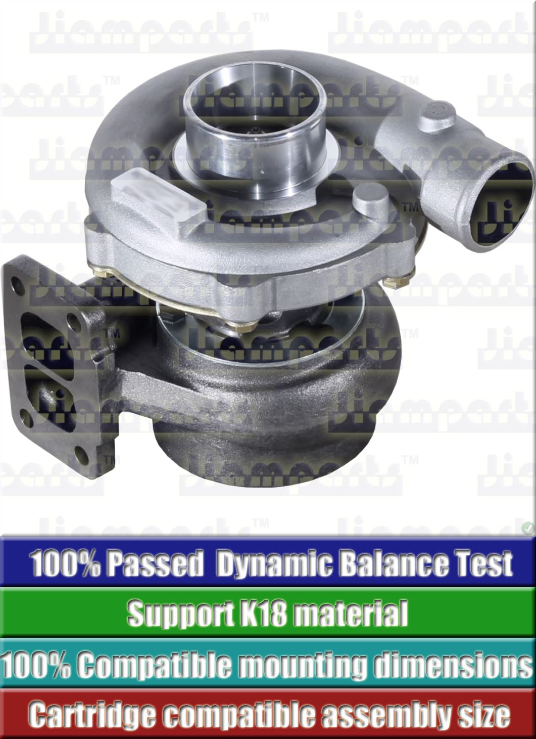 Description image:Turbocharger TO4E35 452077-4