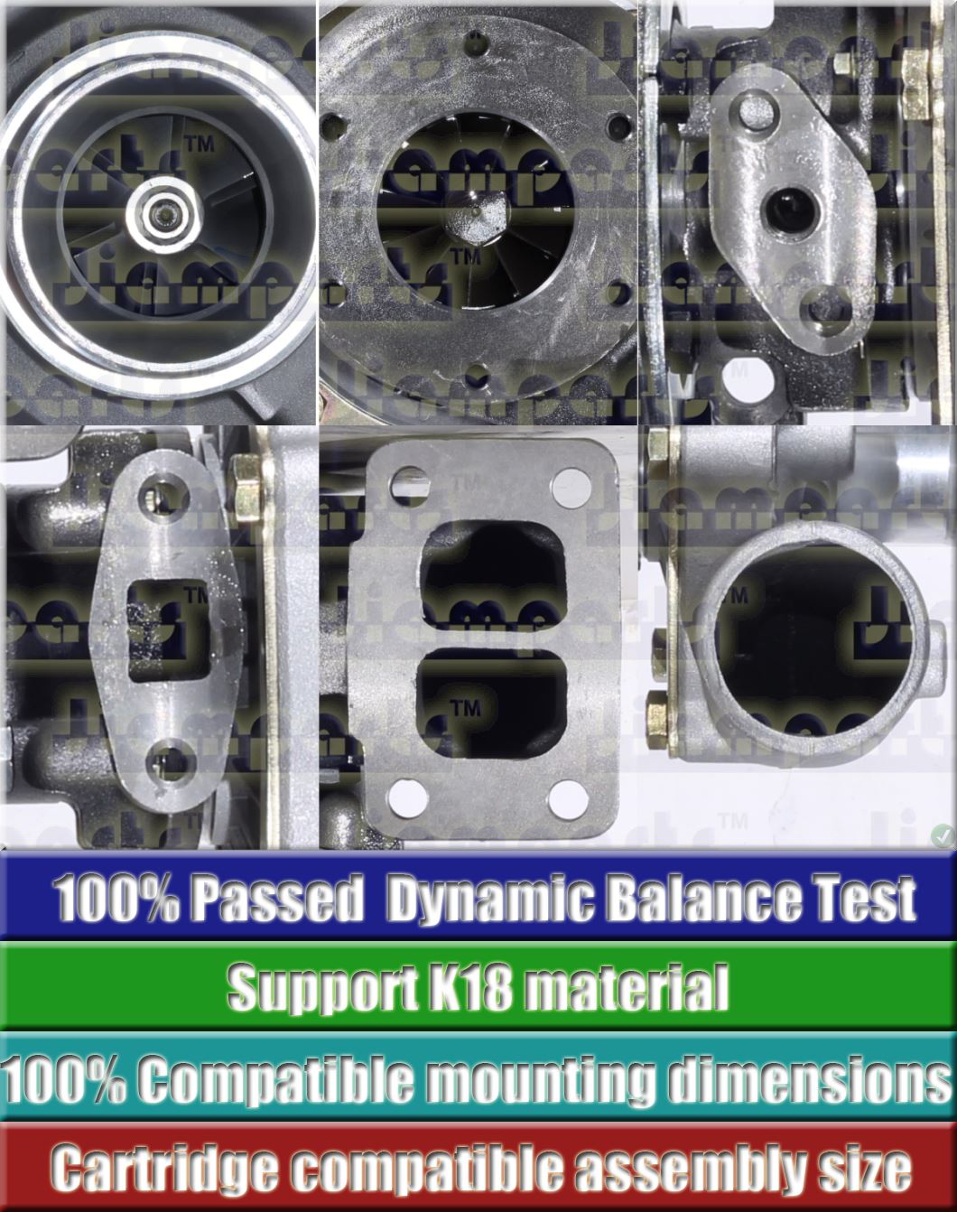 Description image:Turbocharger TO4E35 452077-5004
