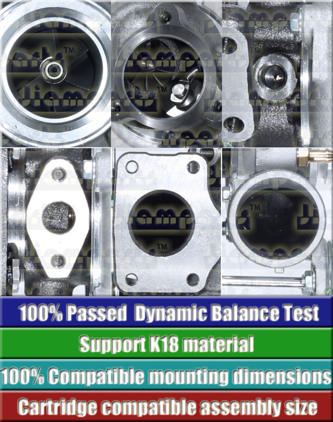 Description image:Turbocharger GT1752 452204-0001
