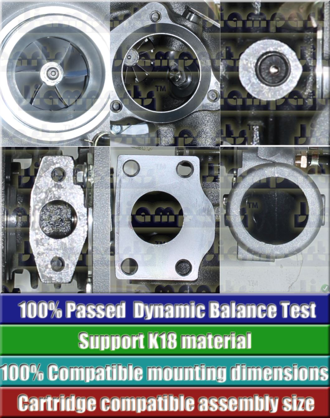 Description image:Turbocharger GT2052S 452301-0001