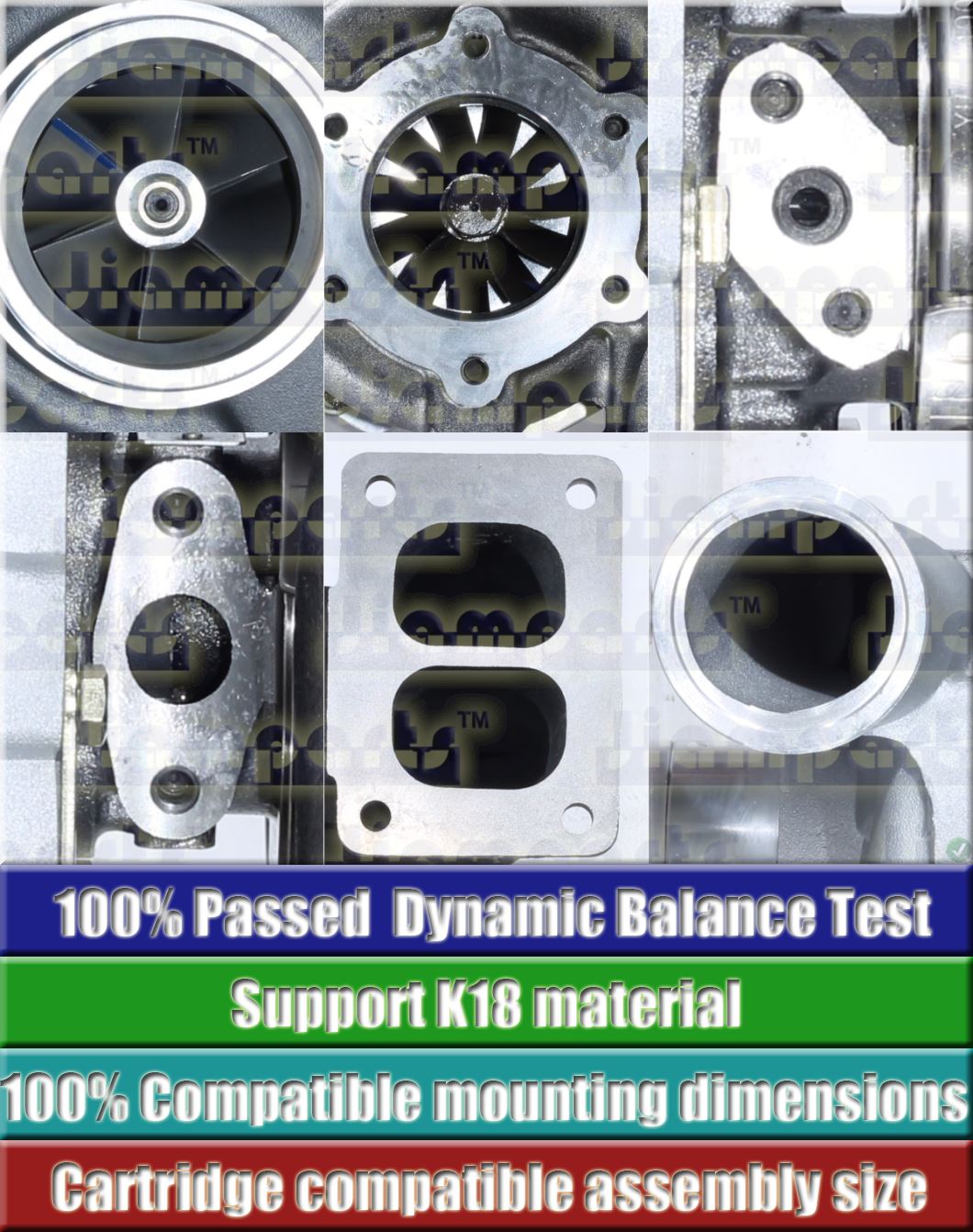 Description image:Turbocharger TA5126 454003-1